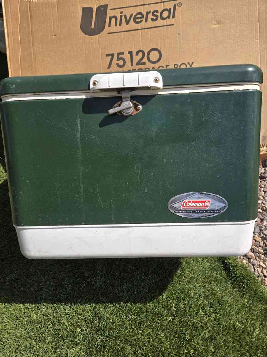 Coleman cooler