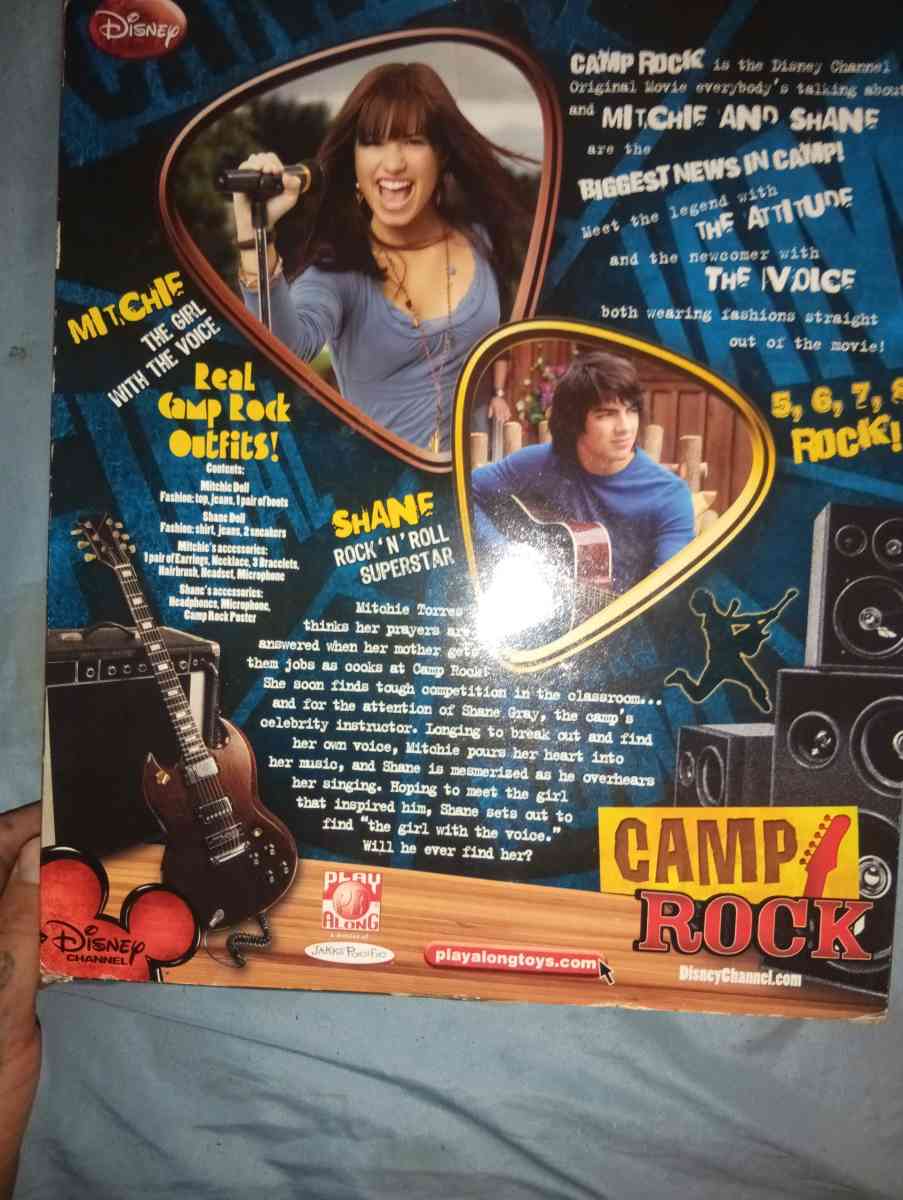 camp Rock 22 piece set mission chain Barbie dolls