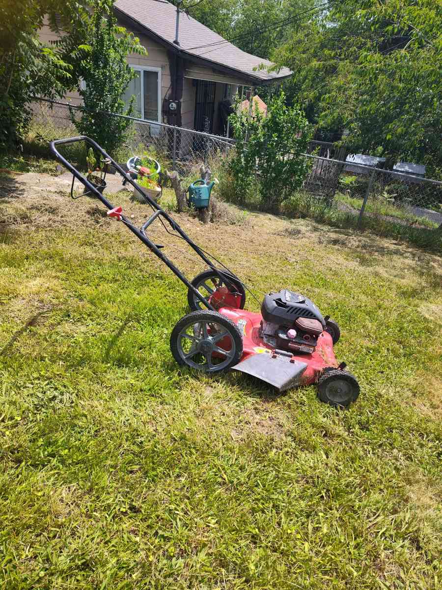 push mower