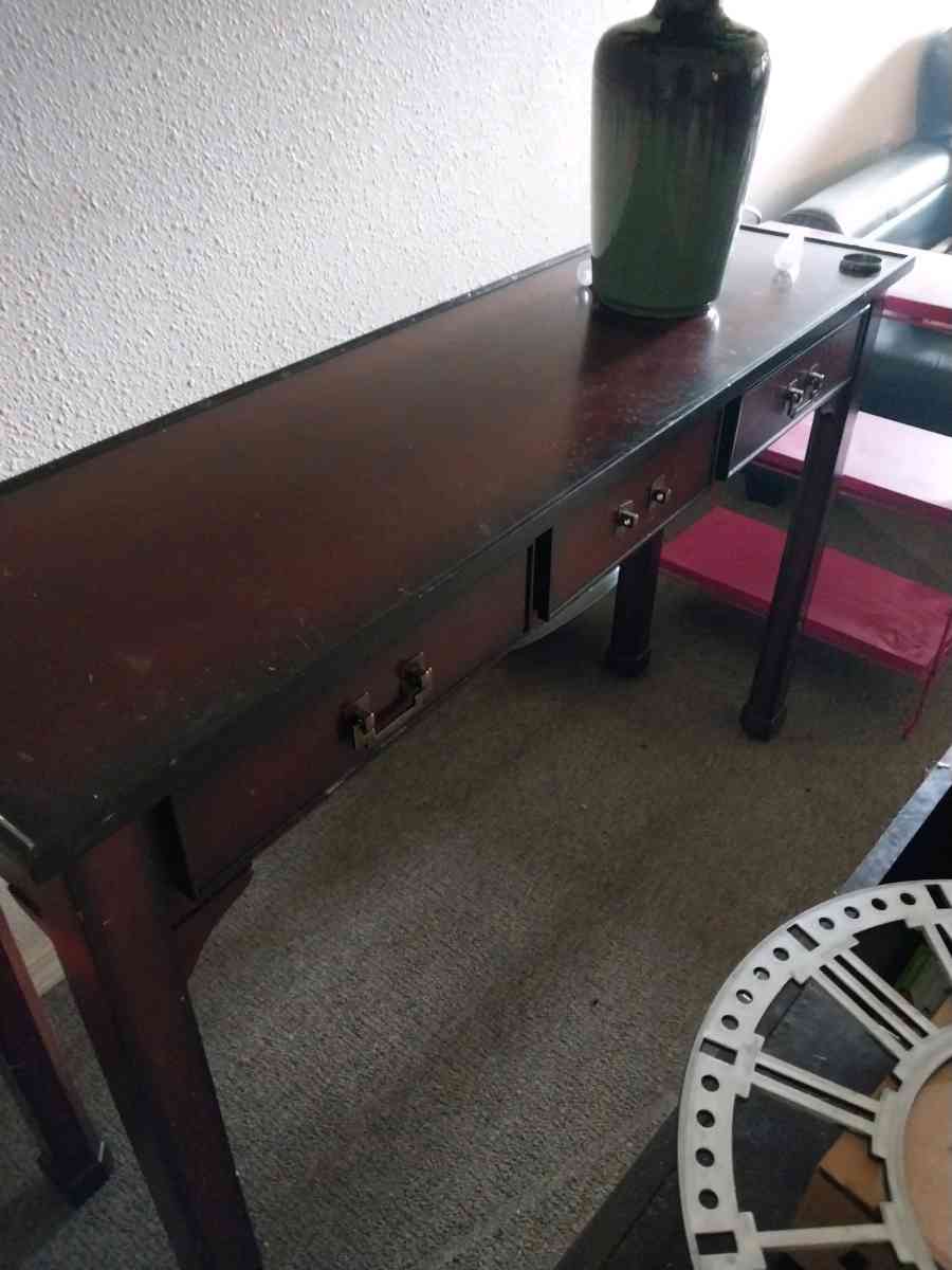 Beautiful Cherry Wood Hall Table