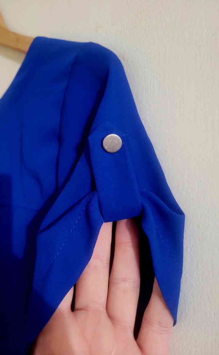 Royal Blue Casual Shrt for Women