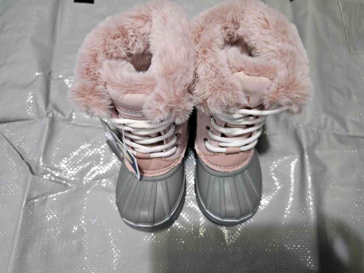 Pink boots