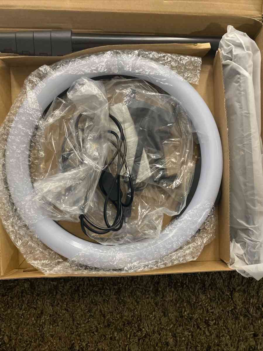 12 Ring Light with 63 extendable Tripod Stand Selfie RingLig