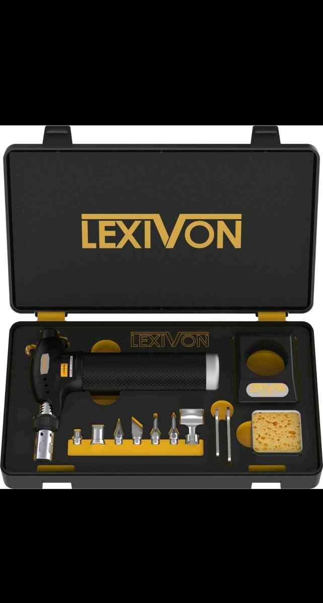 Butane Torch MultiFunction Kit  Premium SelfIgniting Solderi