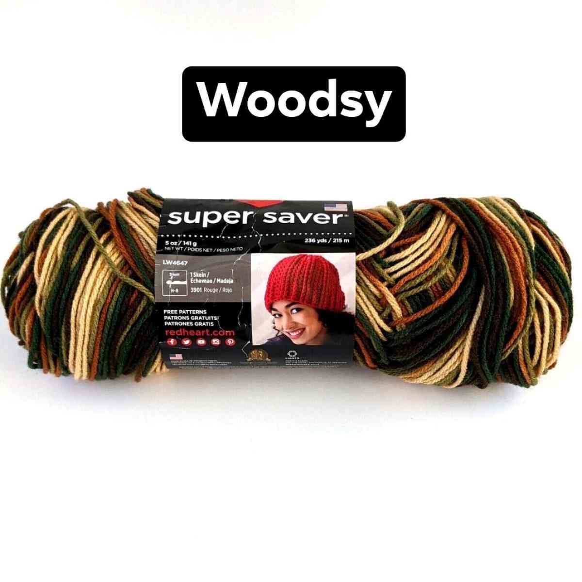 Woodsy Red Heart Super Saver Yarn