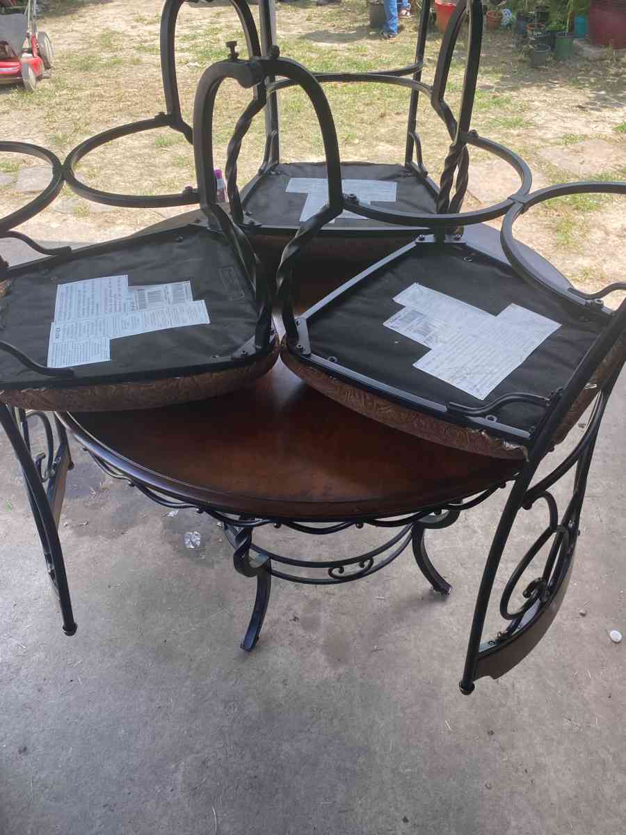dining table with chairs