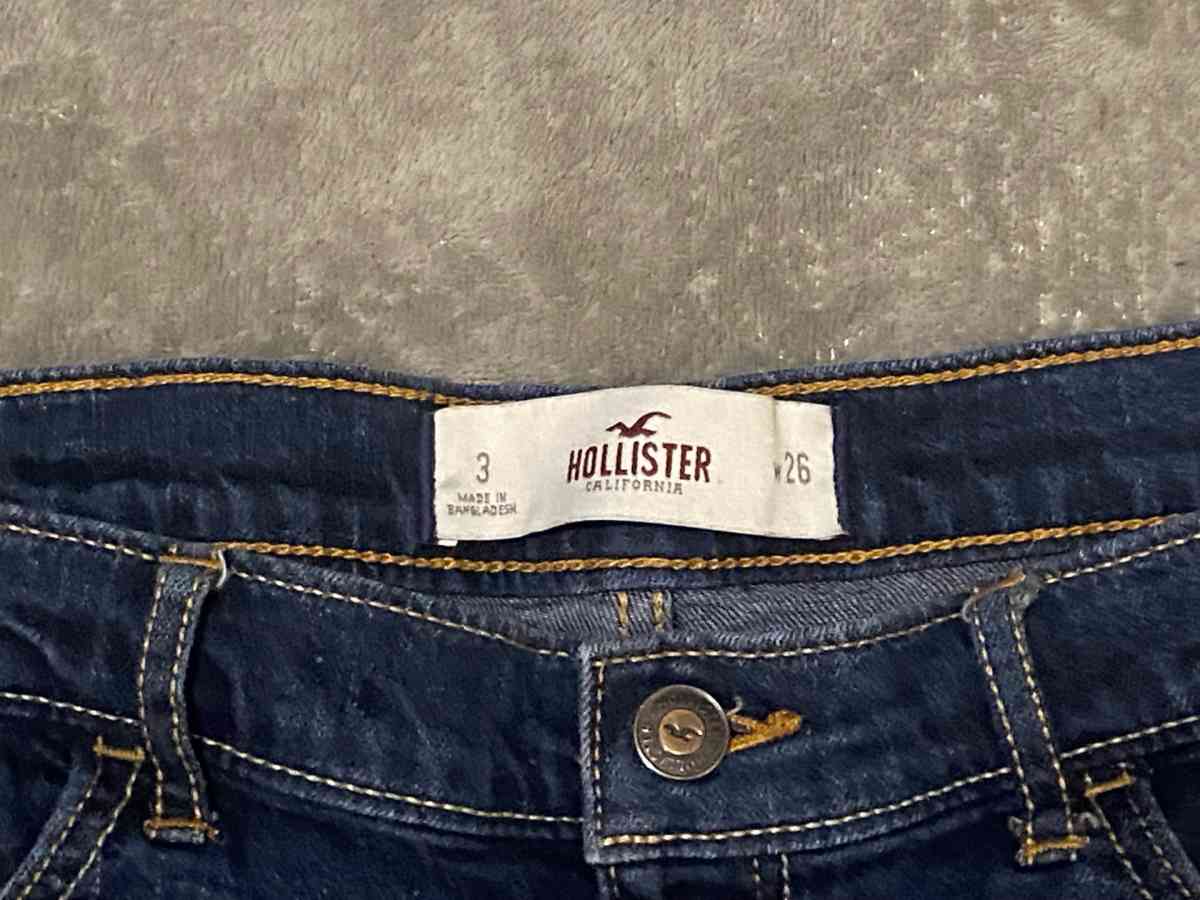 hollister denim shorts