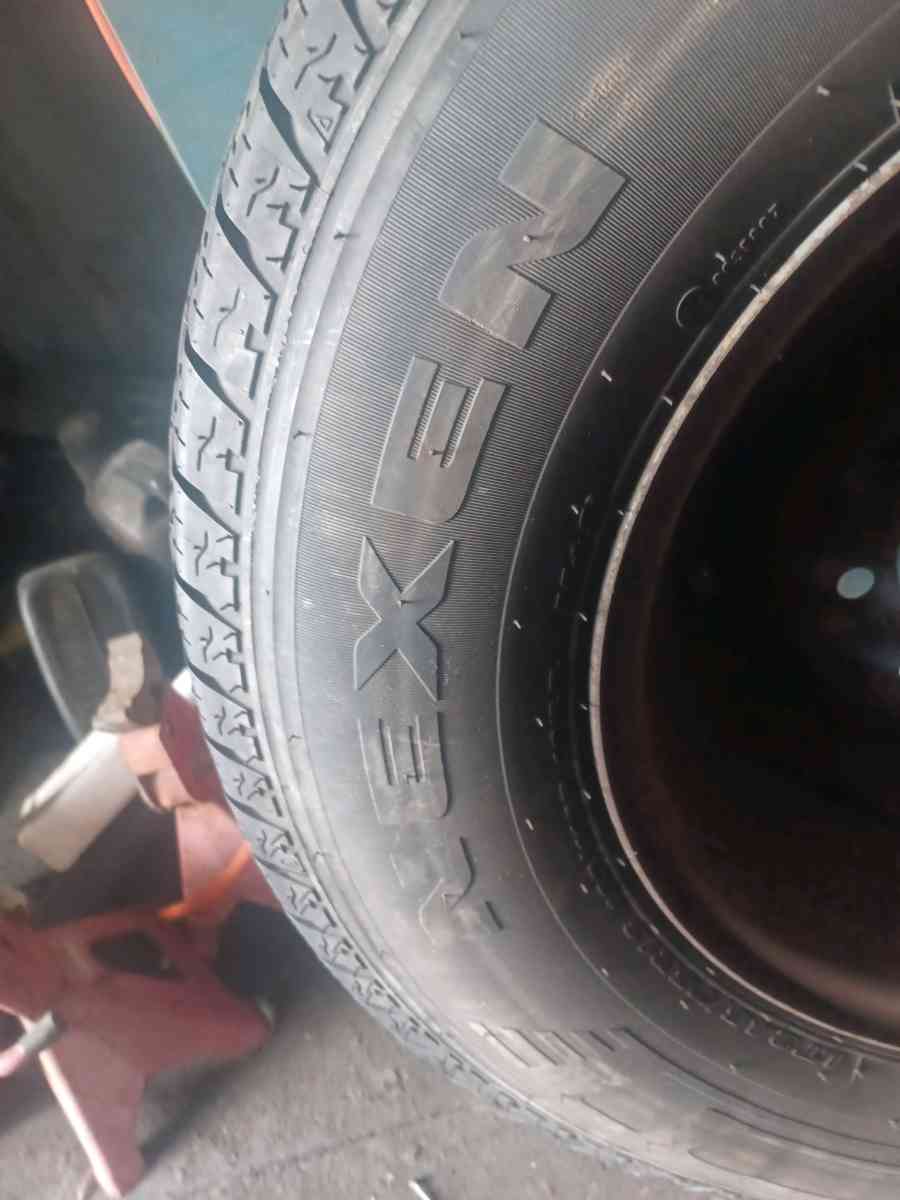tires  245 75 17 LT 3 tires available like  new