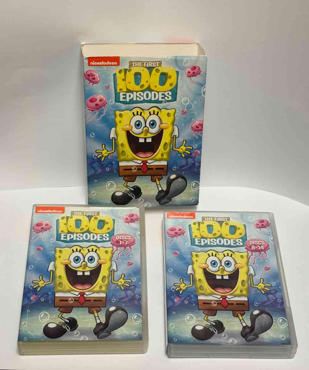 SpongeBob SquarePants The First 100 Episodes  14Disc DVD Set
