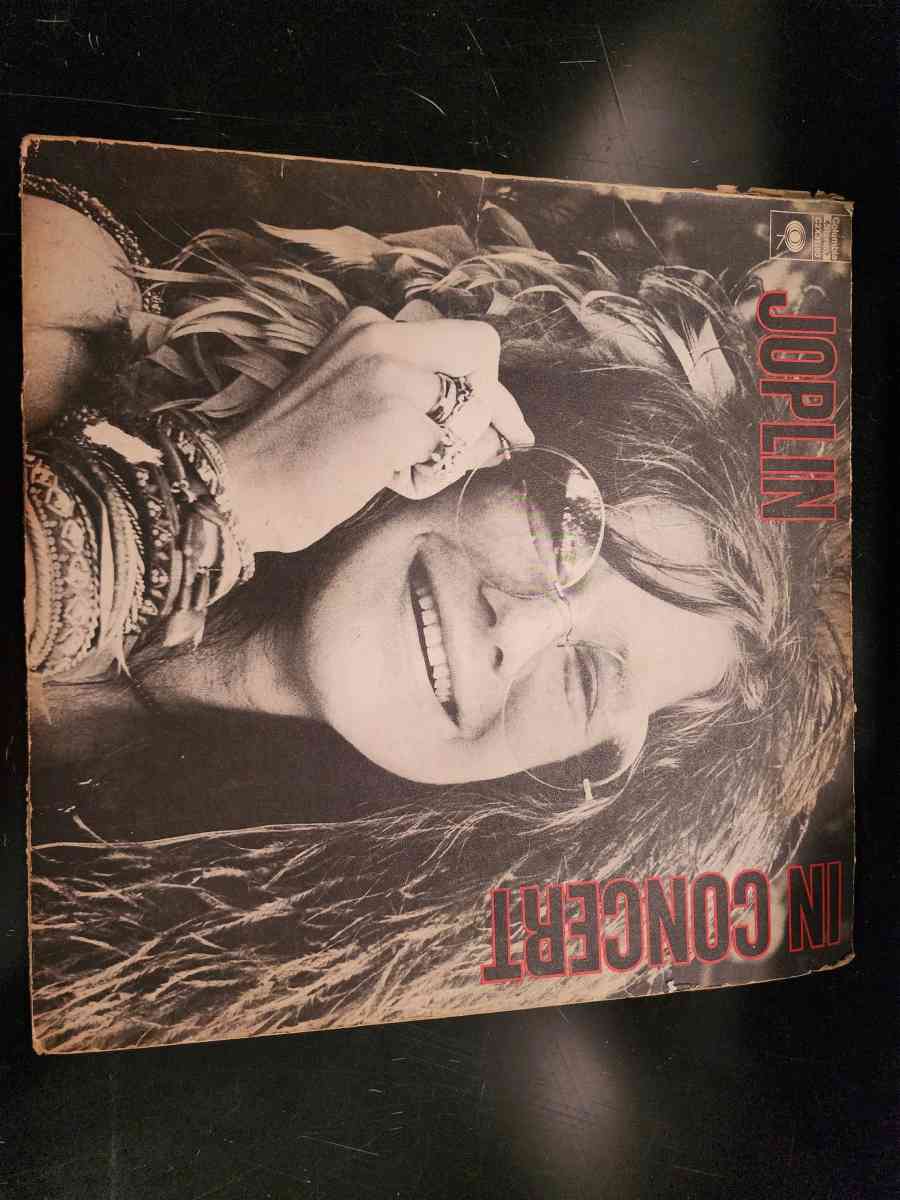 Janis Joplin picture doll and album