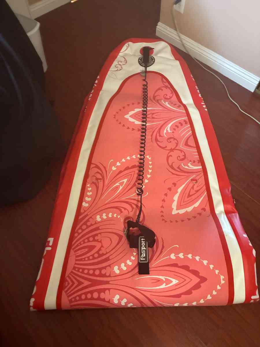 14 FOOT PINK SUP BOARD USED ONCE