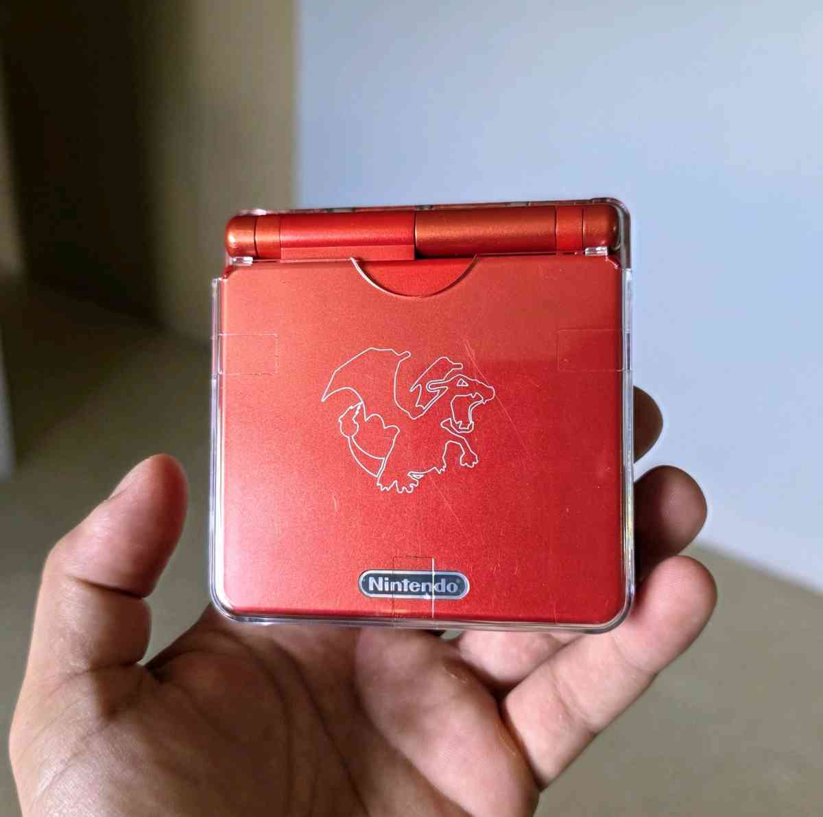 Gameboy advance sp Ags001 Fire red edition
