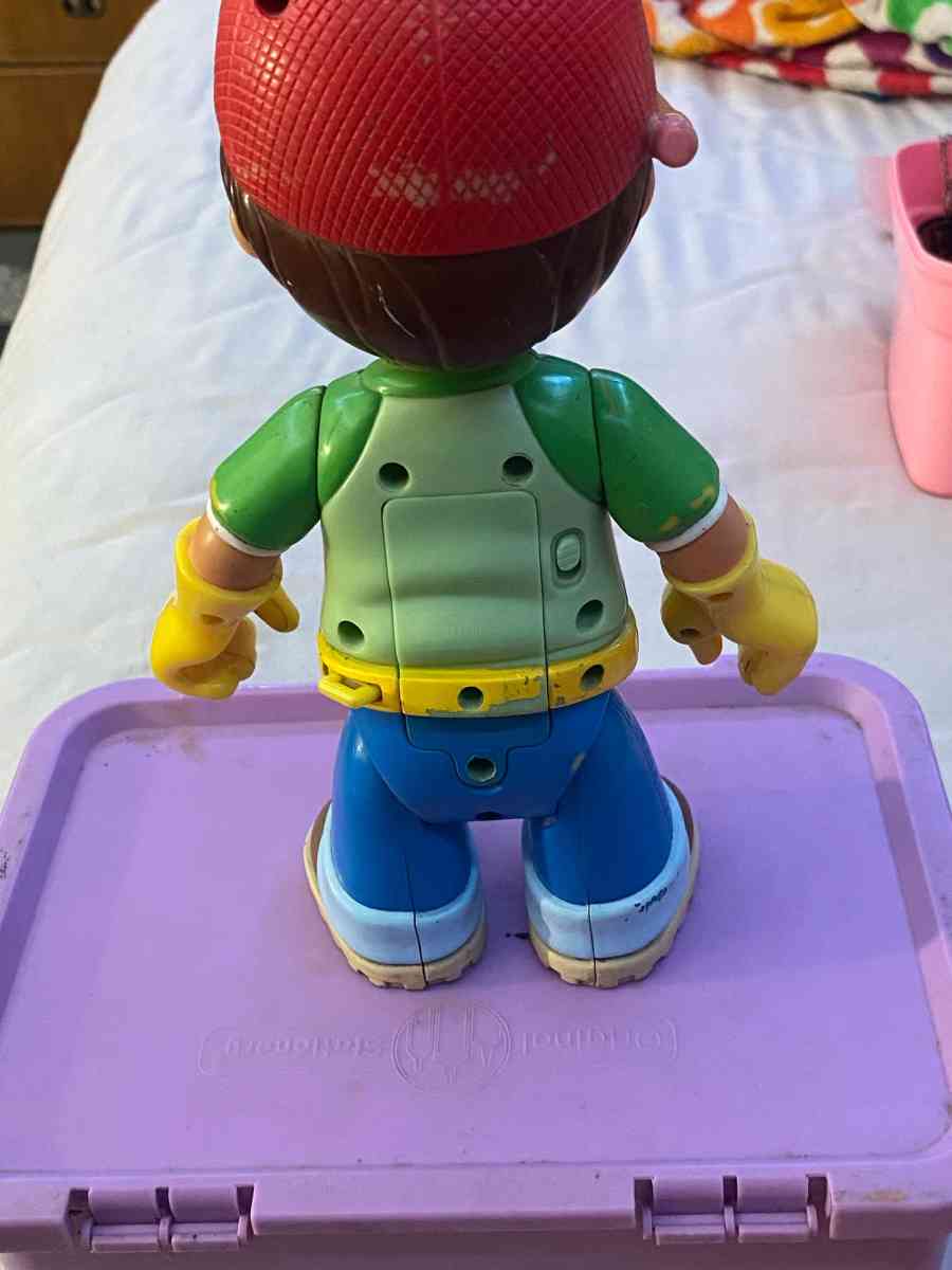 disney handy manny talking doll figure 10in spanish english
