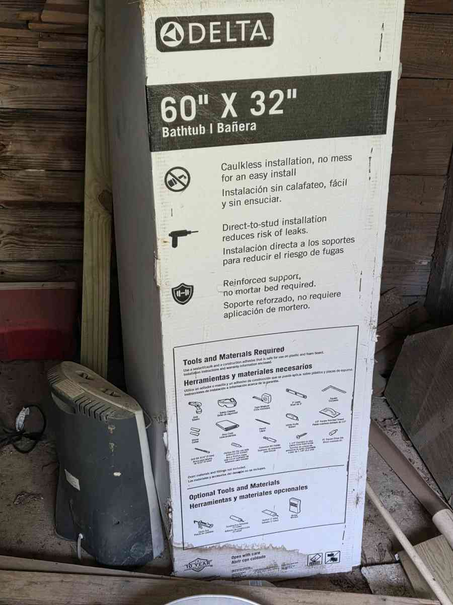 big tub never out of box