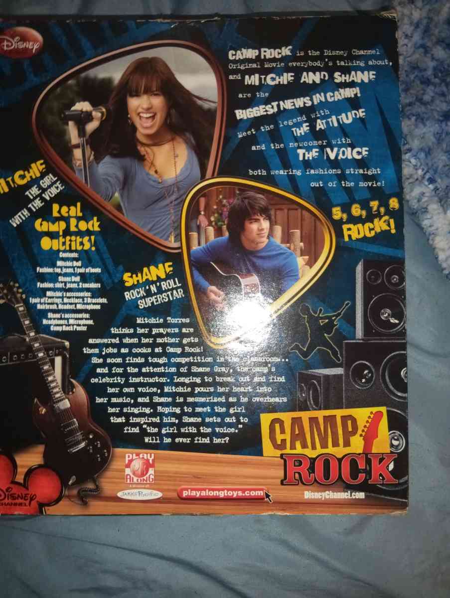 camp Rock 22 piece set mission chain Barbie dolls