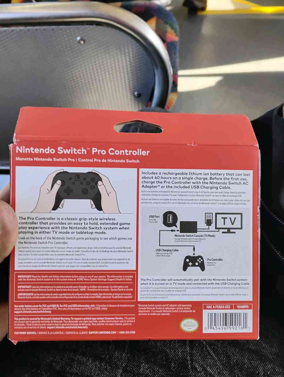 switch pro controller