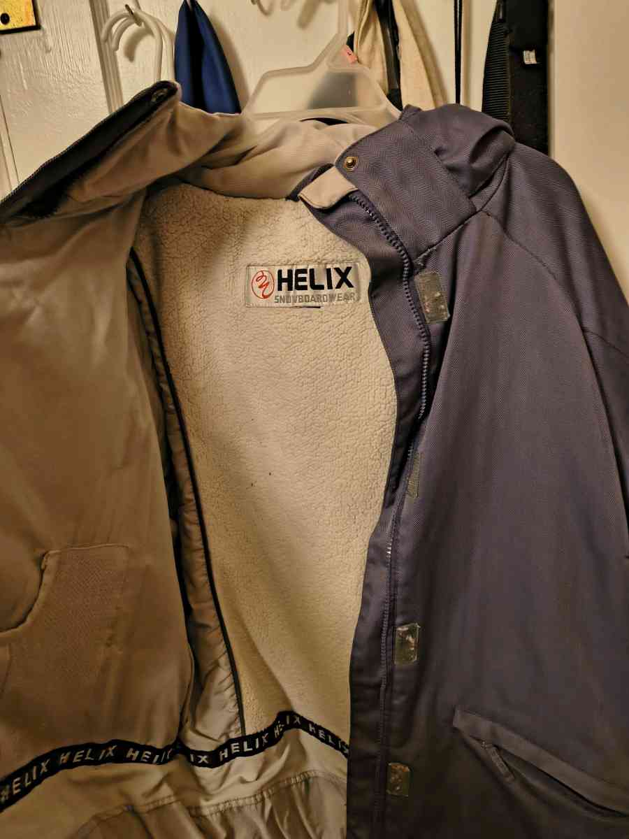 Helix purple winter jacket