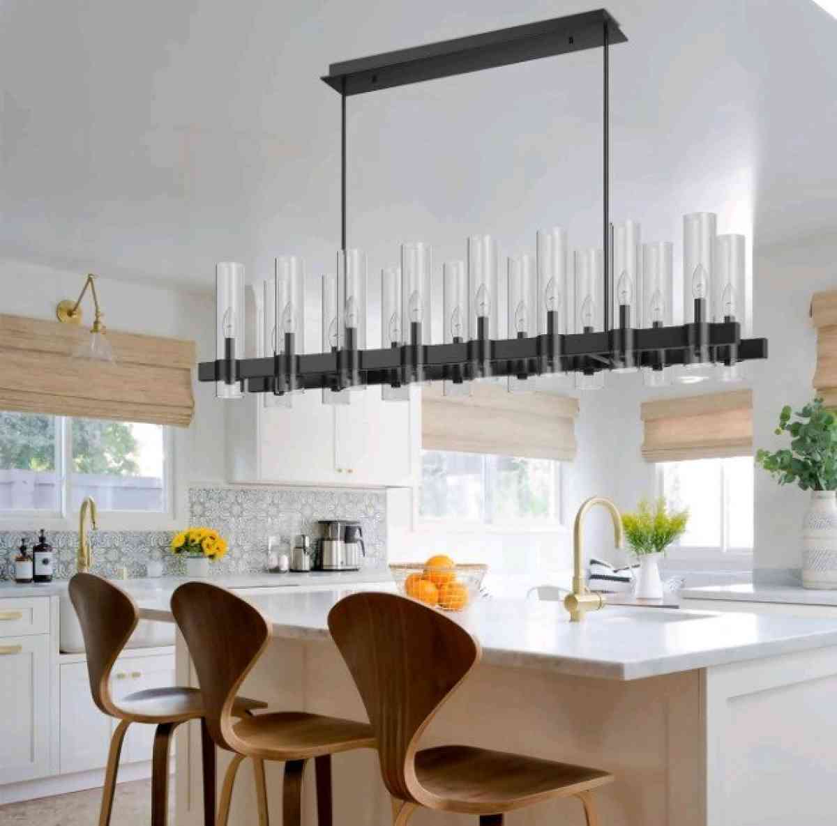 Modern 54 in Chandelier New in Box