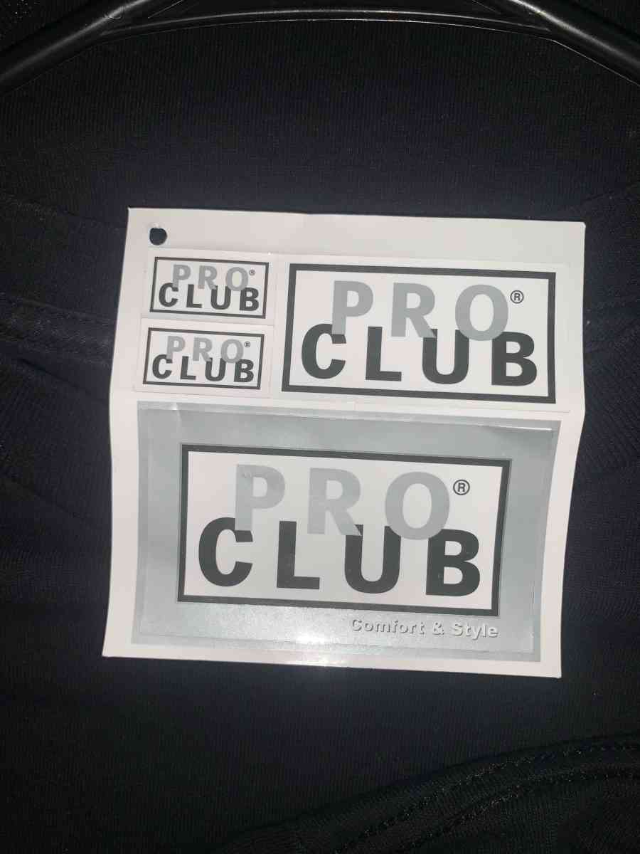 Black Heavy Weight Pro Club Shirts