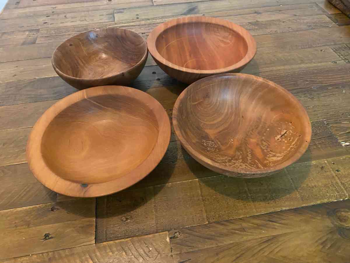 handmade wooden bowls
