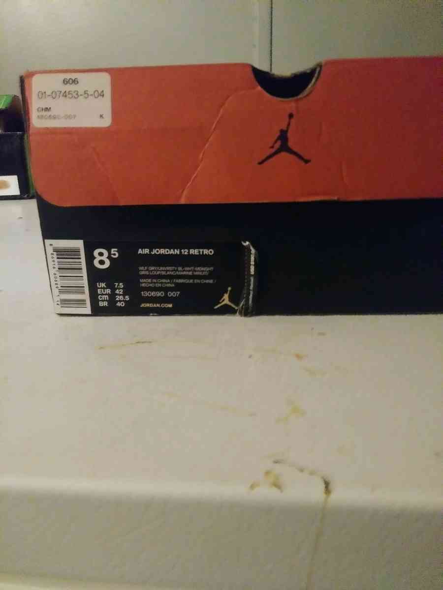 Jordan 12 retro University grey