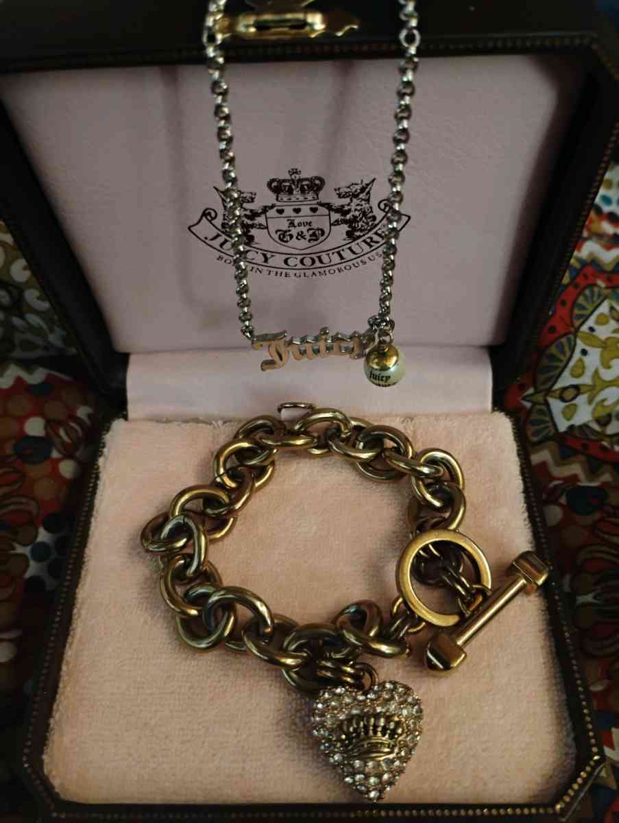 JUICY COUTURE BRACELET AND NECKLACE