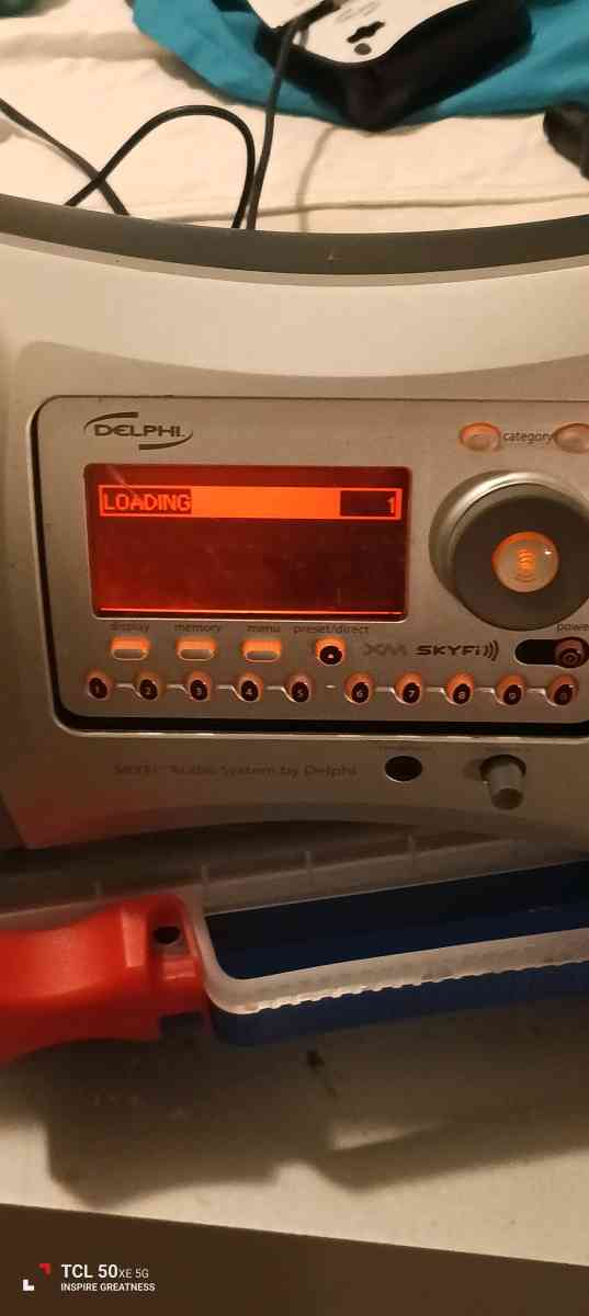 Skyfi XM Radio Boom Box by Delphi