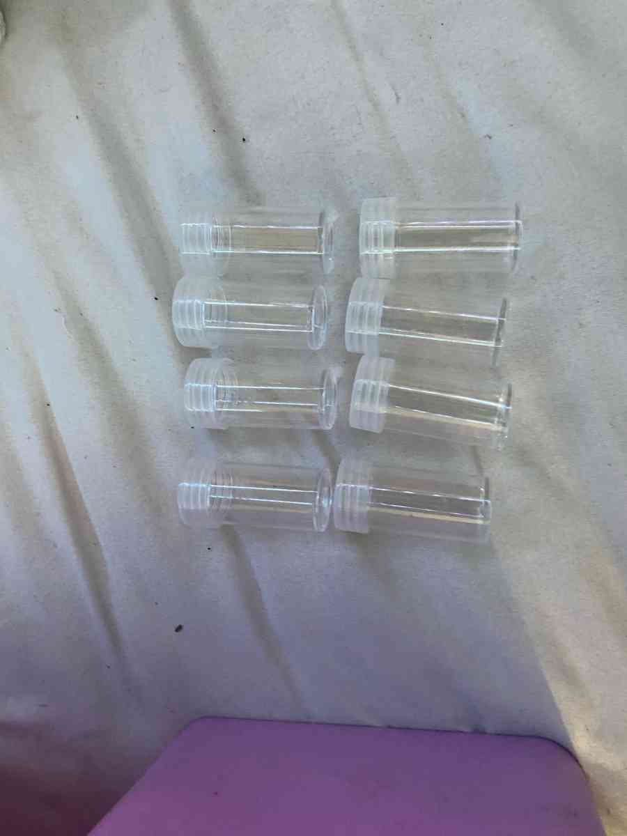 92 pcs 10 ml clear plastic bead containers