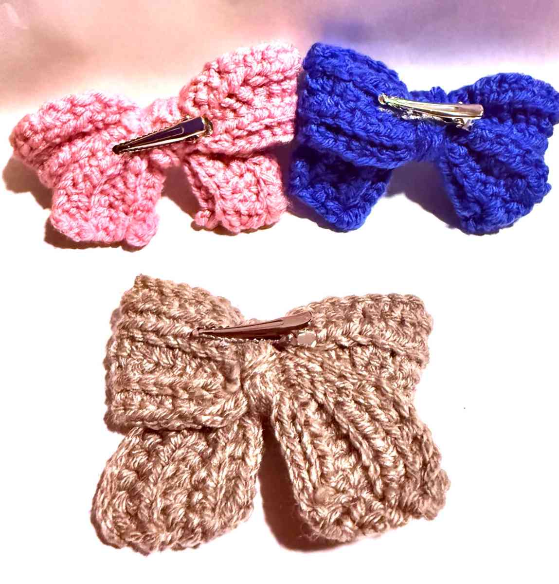 Handmade Crochet Hairbow