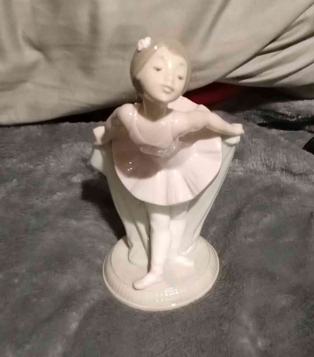 Vintage 1990s NAO Ballerina Porcelain Figurine Hand Made