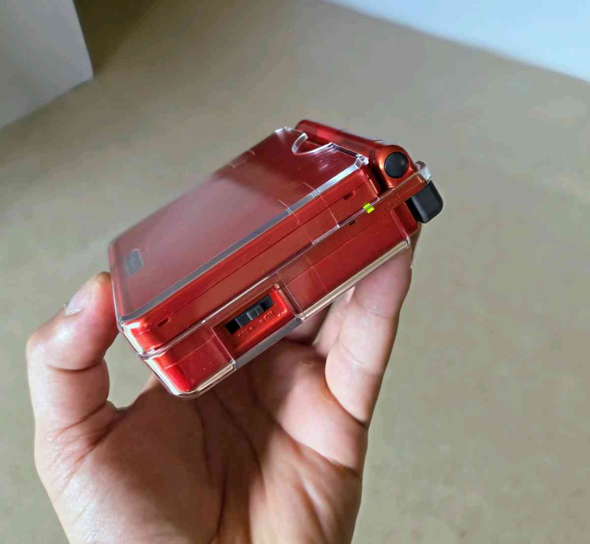 Gameboy advance sp Ags001 Fire red edition