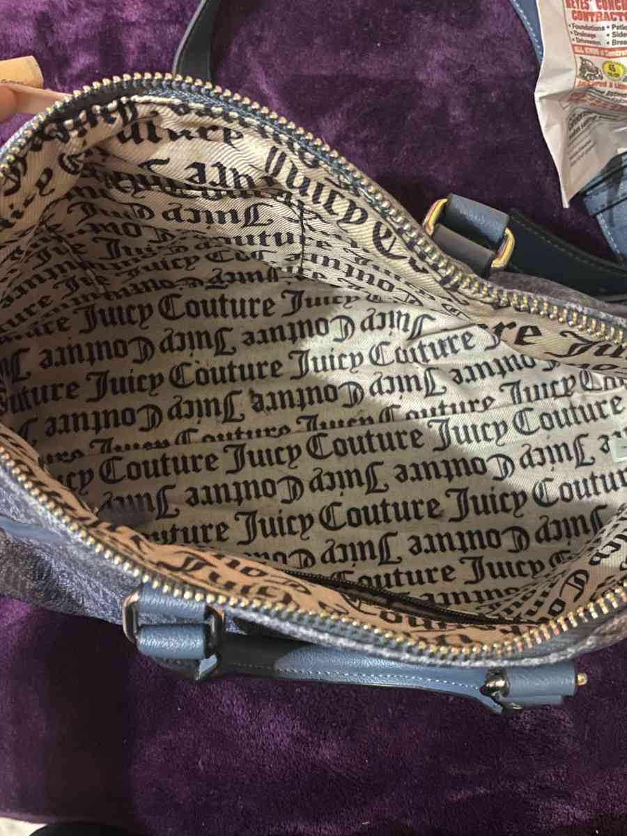juicy couture denim eastside westside satchel bag