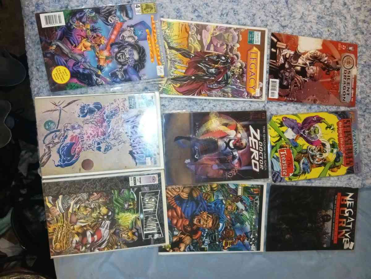 mint condition comic books early 80s on up
