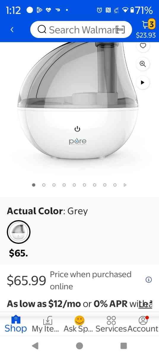 pure enrichment humidifier