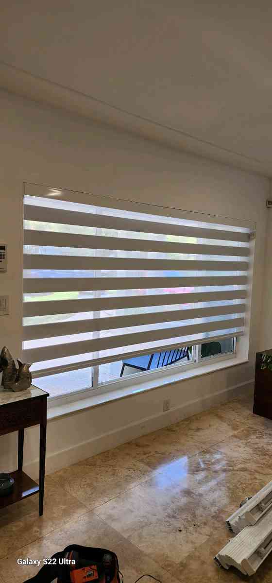 zebra Shades lights filtering o dimout echas a la medida 786