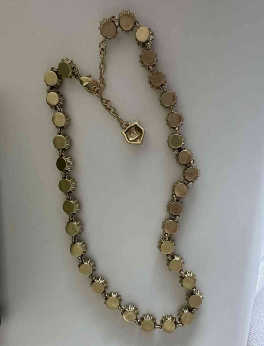 used Gucci Gold Multicor Stones Lion Necklace