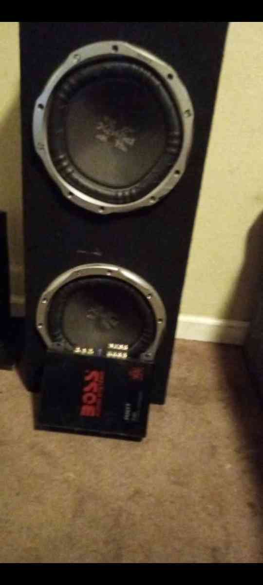 bocina para carro Sony xplod 2 de 12 buffer