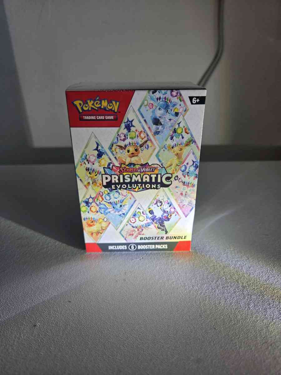 Pokemon Prismatic Evolutions Booster Bundle