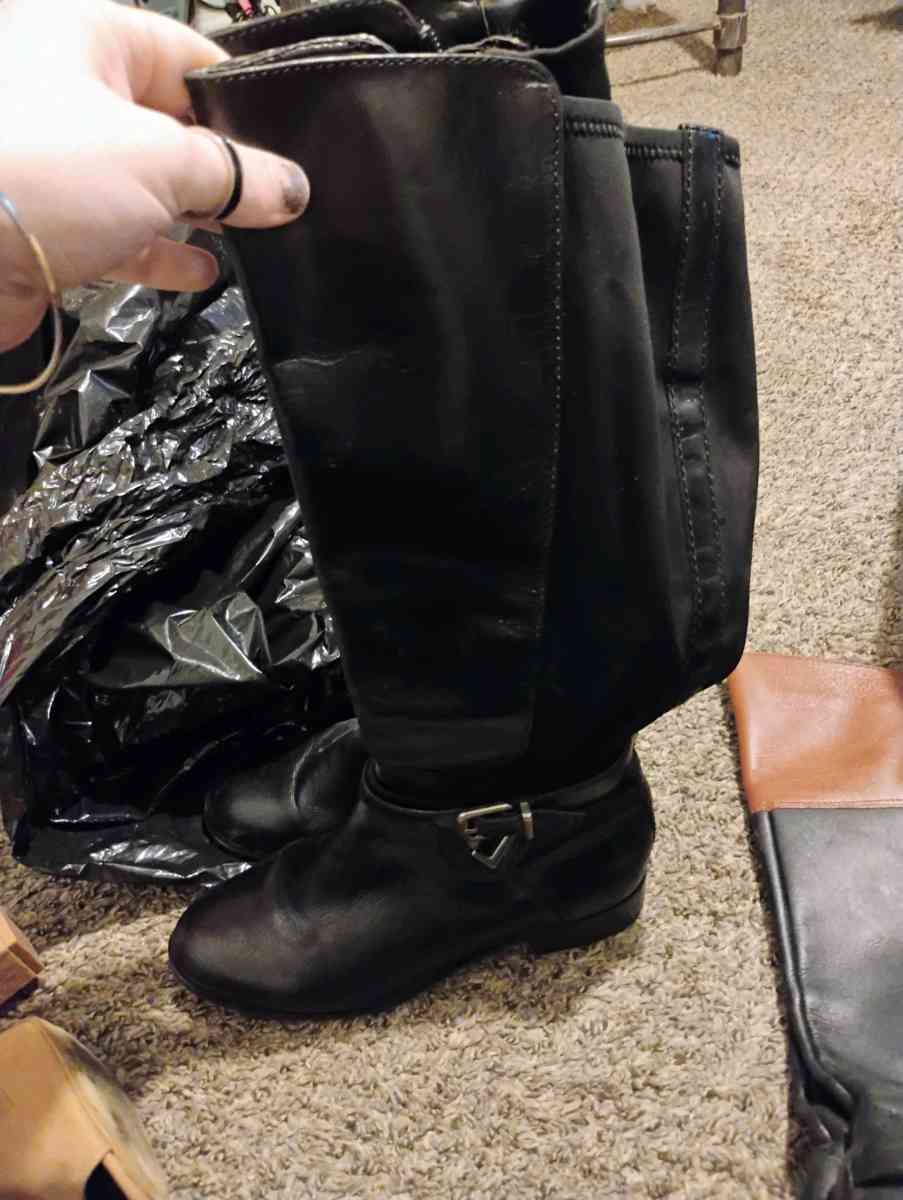 6 different women boots size 8
