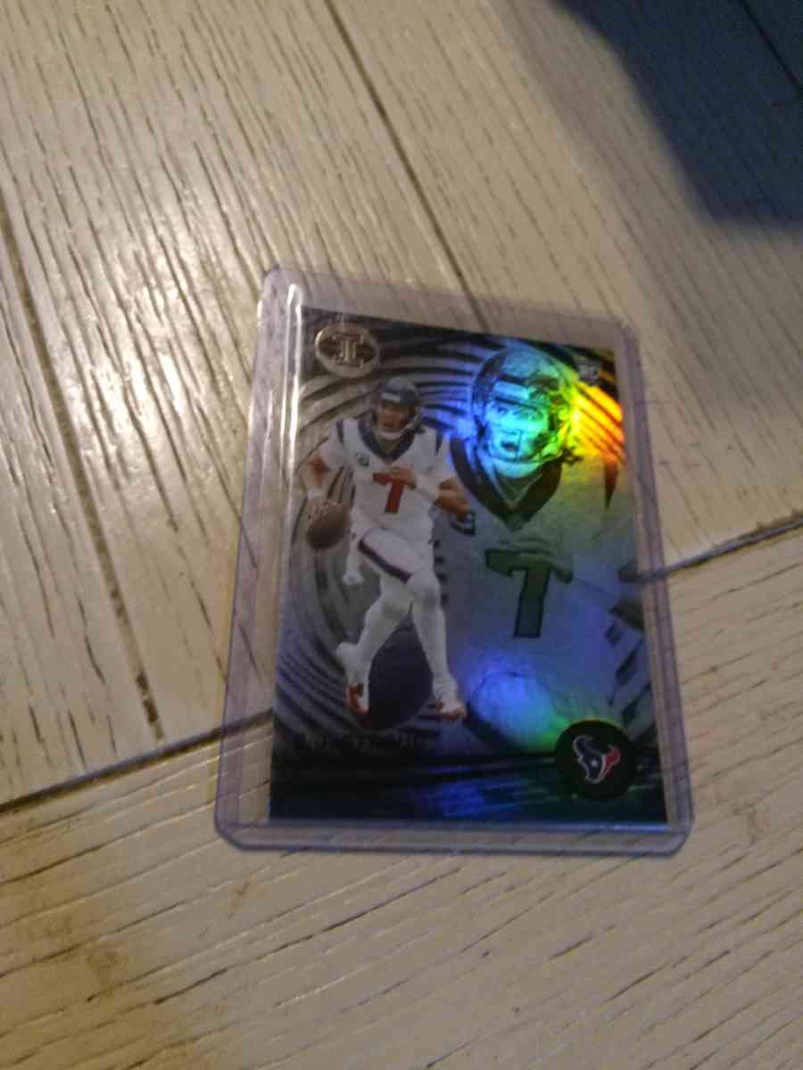 4 card CJ Stroud rookie lot