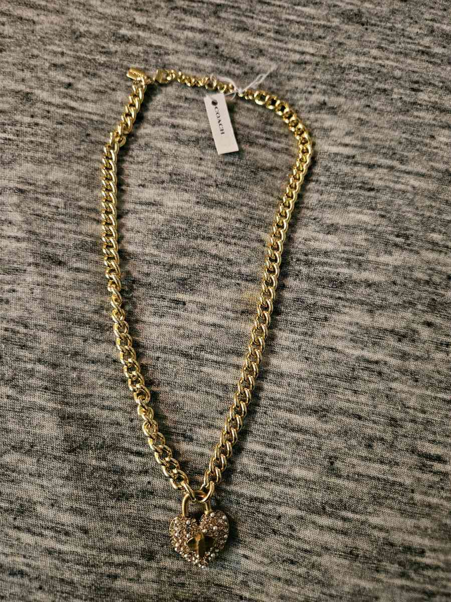coach necklace
