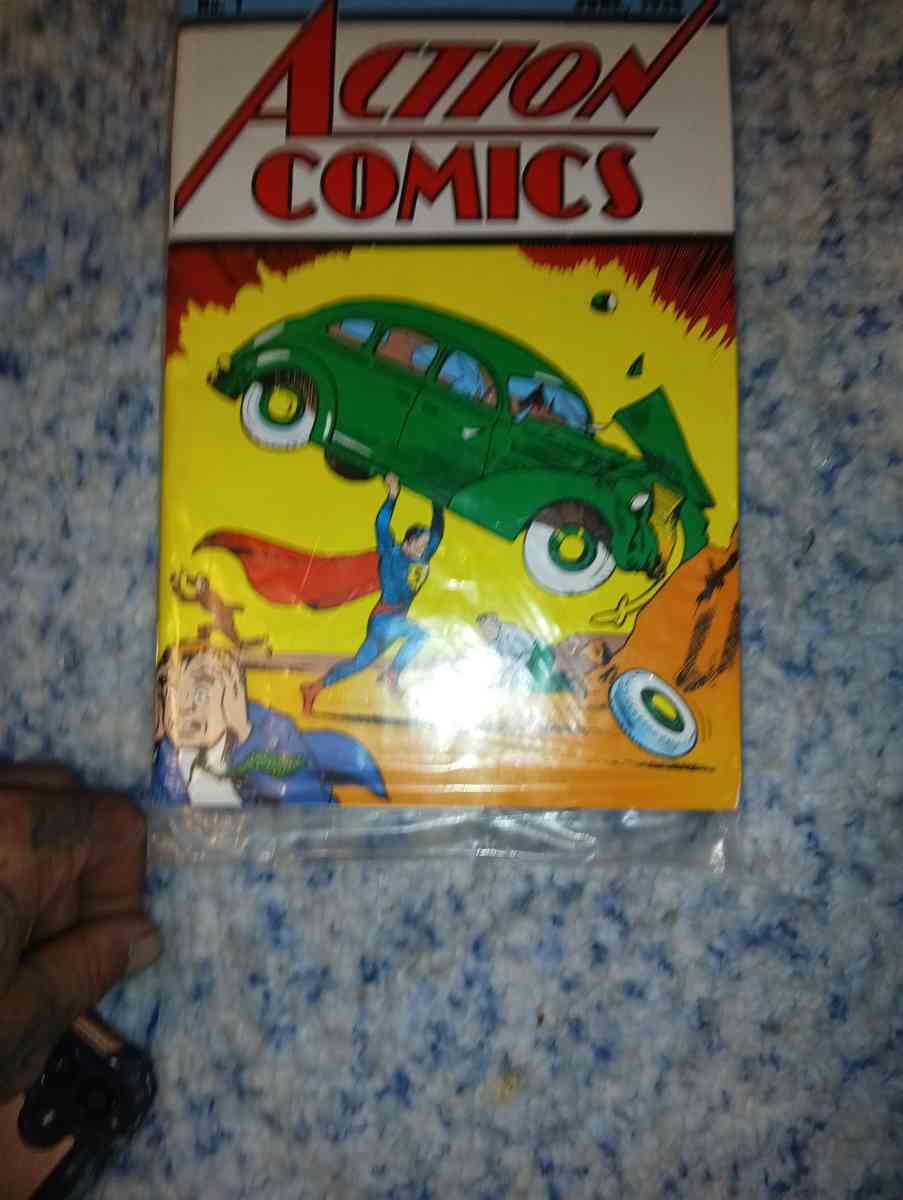 1938 actions comic featuring Superman