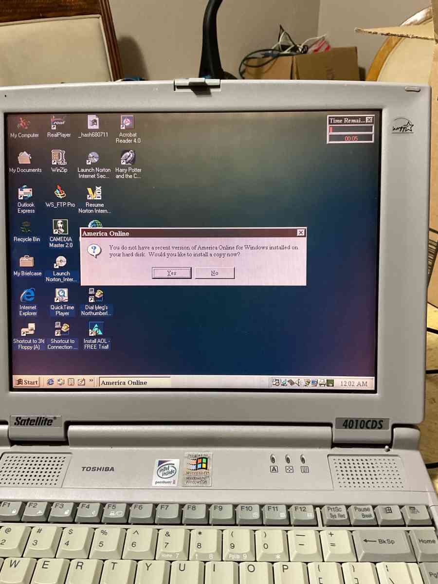 1998 Toshiba Satellites