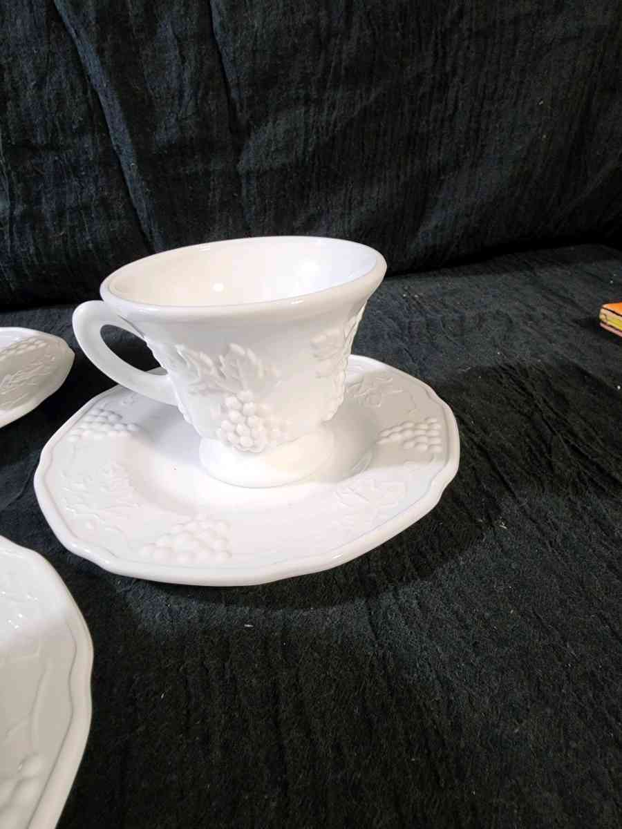 Vintage Milk glass