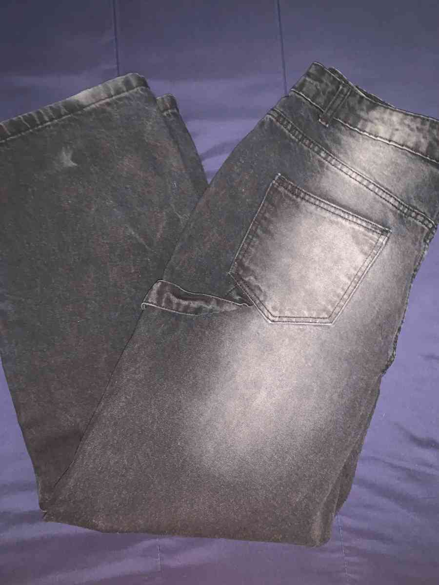 Black carpenter jeans