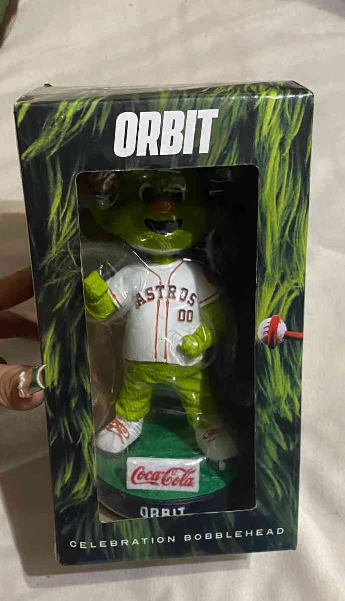 Houston Astros orbit 2022 World Series flag bobble head