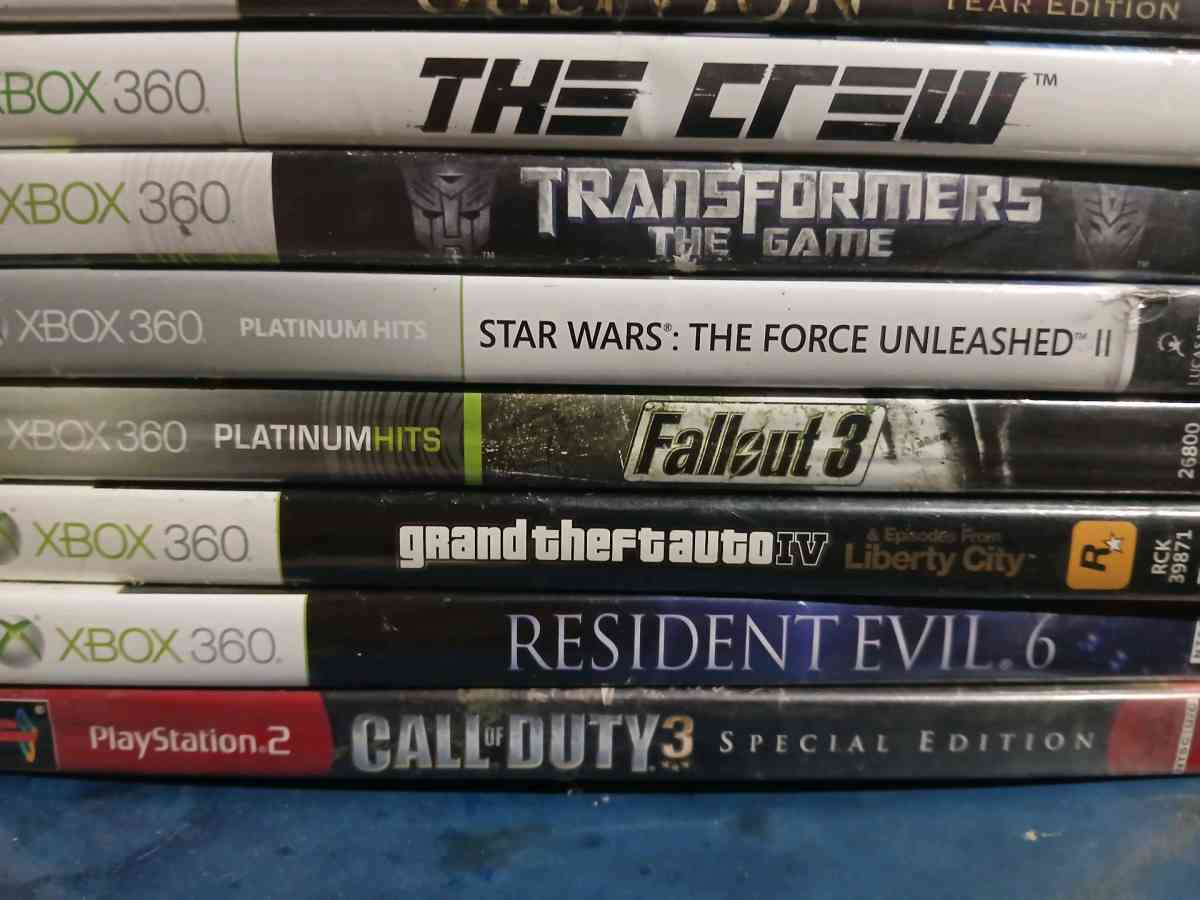 xbox 360 games for sell