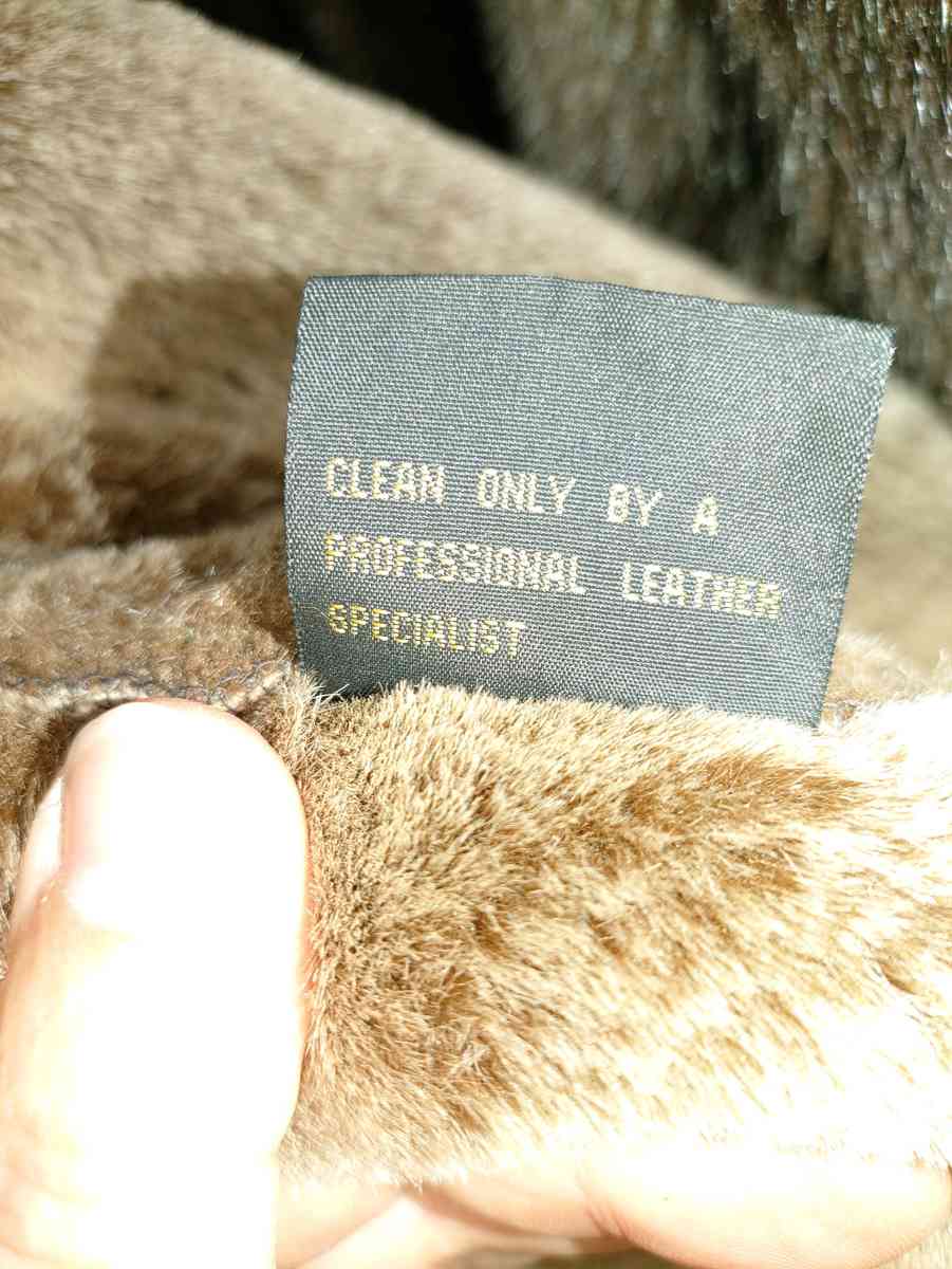 F R Tripler Genuine Leather Coat