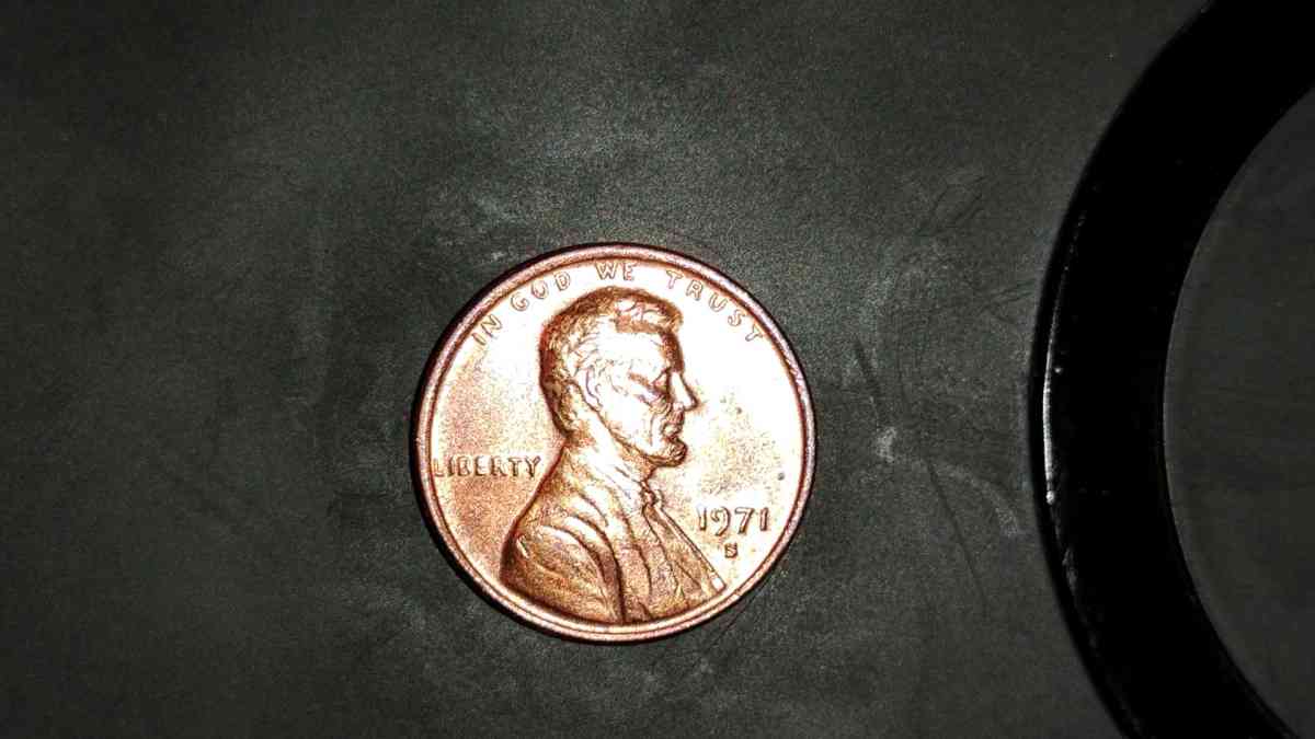 1971 S Lincoln Cent