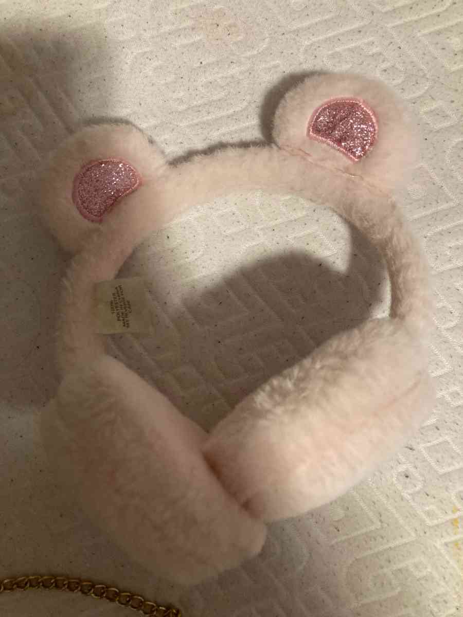 pink ear muffs